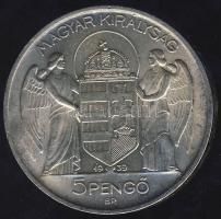 1939. 5P Ag "Horthy balra" T:1/2