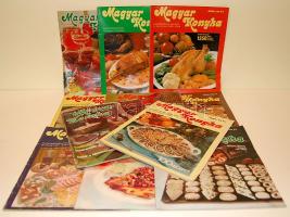 11 db Magyar Konyha az 1970-80-as évekből