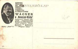 Temesvár, Timisoara; Gyárváros, Kossuth tér, villamos, Korona Bank, Deutsch Testvérek, Morgenstern Z...