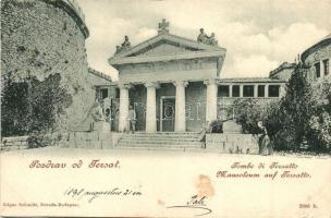 Fiume, Trsat, Tersatto; Tombe / Mausoleum