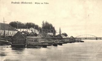 Galgóc, Hlohovec; Mlyny na Váhu, J. Bistiková / vízi malmok a Vág partján / water mills on the riverside (EK)