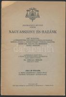 Zadravecz István: Nagyasszony és hazánk. Bp., 1935, Held János, 16 p. Kiadói kissé szakadt, kissé foltos papírkötésben.