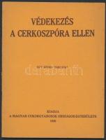 Védekezés a cerkoszpóra ellen. Bp., 1928, Magyar Cukorgyárosok Országos Egyesülete. Kiadói papírkötés, jó állapotban.