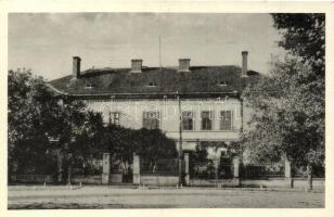 1938 Ipolyság, Sahy; Állami polgári iskola, J. Paricka kiadása / school, Az első visszatért magyar város Ipolyság So. Stpl. (EK)