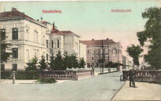 Szombathely, Kisfaludy utca, Sulzbek Juliska kiadása (EK)