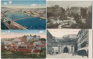 Budapest - 10 db régi képeslap / 10 pre-1945 postcards