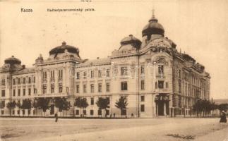Kassa, Kosice; Hadtestparancsnoksági palota / military office palace