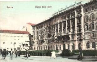 Trieste, Piazza della Poste / square, shop of Ignazio Brull