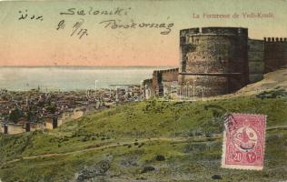 Thessaloniki, Salonique; La Forteresse de Yedi-Kolé / fort, TCV card (EK)