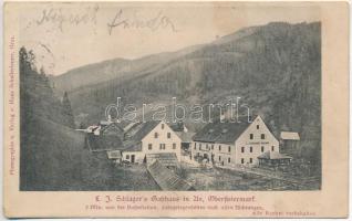 Au bei Aflenz, L. J. Schlagers Gasthaus und Gasthof / guest house (Rb)