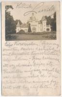 1935 Sofronya, Sofronea; Purgly kastély, Kocsárd von Janky lovassági tábornoknak címezve / castle, photo (EK)