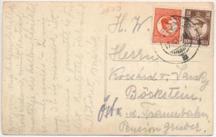 1935 Sofronya, Sofronea; Purgly kastély, Kocsárd von Janky lovassági tábornoknak címezve / castle, p...