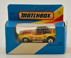 MB 1 Matchbox játékautó saját eredeti dobozában, jó állapotban