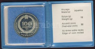 1983. 100Ft "Czóbel" T:PP Eredeti tokban, tanúsítvánnyal!