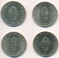 1993-1996. 100Ft Cu-Ni (4xklf) T:1-,2