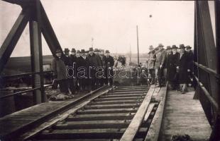 Vasútépítés valahol Mo-n. Foto AK