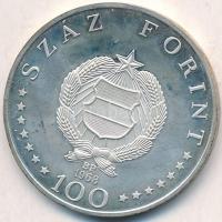 1968. 100Ft Ag "Semmelweis" T:PP kis patina
Adamo EM28