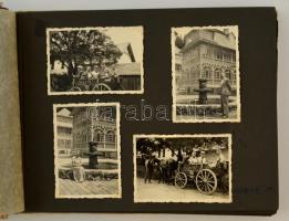 1938-1939 Két erdélyi nyaralás képei (Kőhalom, Szováta, Gyilkos-tó, Békás-szoros, Segesvár), 74 db f...
