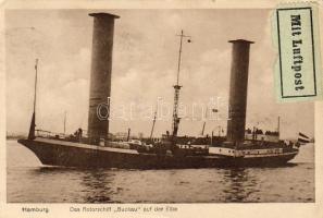 Rotorschiff Buckau Foto AK