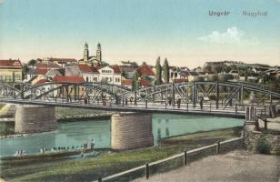 Ungvár, Uzhorod; Nagyhíd / bridge