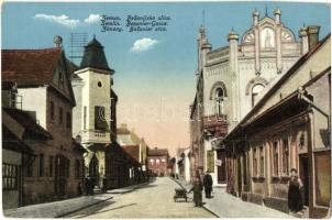 Zimony, Zemun, Semlin; Bazanier utca / Bezanier Gasse / Bezanijska ulica / street