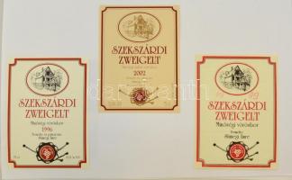 Szekszárdi borvidék, borcímke gyűjtemény. Több, mint 500 darab, szépen rendezetten lapokra ragasztva...