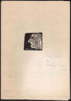 Perei Zoltán (1913-1992): Gyermekkönyv illusztrációk, középkori fametszetek újranyomása. Összesen 10 Linómetszet részben jelzett 21x30 cm