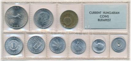 1975. 2f-10Ft (9xklf) érmés forgalmi sor fóliatokban T:1
Adamo FO8
