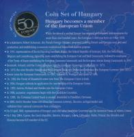 2004. 1Ft-100Ft (7xklf) forgalmi sor dísztokban, valamint 2004. 50Ft Cu-Ni "Magyarország az Eur...