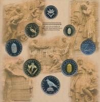 1999. 50f-100Ft (8xklf) forgalmi sor dísztokban T:PP