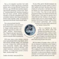 2010. 5Ft-200Ft 6xklf db-os forgalmi sor + "Pécs 2010 Európa kulturális fővárosa" Ag emlék...