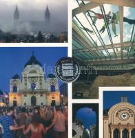 2010. 5Ft-200Ft 6xklf db-os forgalmi sor + "Pécs 2010 Európa kulturális fővárosa" Ag emlék...