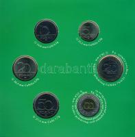 2011. 5Ft-200Ft 6klf darabos forgalmi érme sor + 3000Ft Ag "Az Európai Unió Tanácsának magyar e...