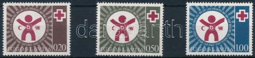 Vöröskereszt kényszerfeláras sor Red Cross Compulsory surtax stamp set