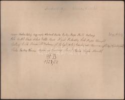 1927 Ludovika Akadémia diákjainak és tanárainak csoportképe, hátoldalán feliratozva, kartonra ragasz...