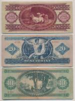 1947. 10Ft + 1947. 20Ft + 1947. 100Ft T:III,III-