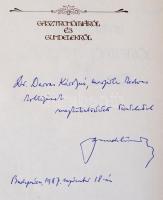 Vegyes gasztronómiai témájú könyvek, 2 db: 
Gundel Imre: Gasztronómiáról és Gundelekről. Bp., 1987,...