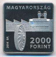 2014. 2000Ft Cu-Ni "Ganz Ábrahám" T:PP