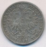 Ausztria 1883. 1Fl Ag "Ferenc József" T:2-,3 Austria 1883. 1 Florin Ag "Franz Joseph&...