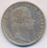 Ausztria 1861A 1Fl Ag "Ferenc József" T:1- Austria 1861A 1 Florin Ag "Franz Joseph" C:AU Krause KM#2219