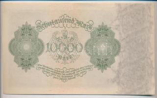 Németország / Weimari Köztársaság 1922. 10.000M (5x) sorszámkövetők T:I,I-
Germany / Weimar Republi...