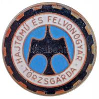 DN "Hajtómű és Felvonógyár Törzsgárda" fém jelvény (20mm) + DN "Agrokomplex" fém...