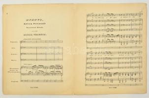 Hymnusz. Költemény Kölcsey Ferncztől. Koszorúzott zenéjét írta, s a lelkes költő rokonkeblű barátján...