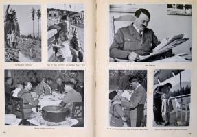 Adolf Hitler. Bilder aus dem Leben des Führers. Library, 1936, Cigaretten-Bilderdienst Altona-Bahrenfeld. Félvászon kötésben, jó állapotban.