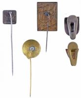 1937-1944. "WMTK Csepel (Weisz Manfréd Torna Klub)" zománcozott fém gomblyukjelvény (12x16...