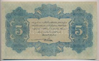 Oszmán Birodalom 1917. 5L T:III
Ottoman Empire 1917. 5 Livre C:F
Krause 104