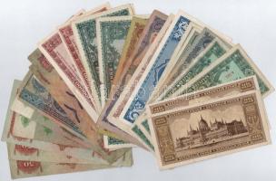 30db-os vegyes magyar pengő bankjegy tétel T:III,III-