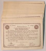 Ausztria / Alsó-Ausztria 1920. 50h (50x) pénztári utalvány, II. kiadás T:I,I-
Austria / Niederöster...