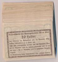 Ausztria / Bécs 1920. 20h (50x) pénztári utalvány T:I,I-
Austria / Wien 1920. 20 Heller (50x) kasse...