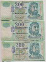 2005-2007. 200Ft (6x) T:III,III-